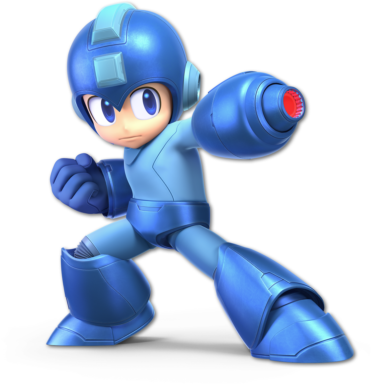 Ssbu Megaman - Megaman Smash Bros Ultimate (1280x1327), Png Download