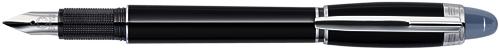Black Pen Png - Ink Pen Transparent Background (600x228), Png Download