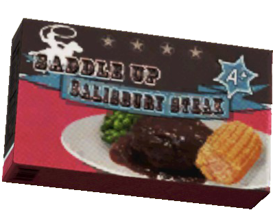 Fo4 Pre-war Salisbury Steak - Salisbury Steak (444x333), Png Download