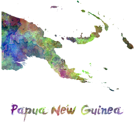 Click And Drag To Re-position The Image, If Desired - Papua New Guinea 4 Regions (600x480), Png Download