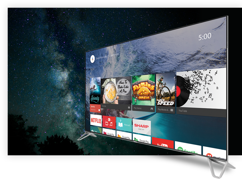 Entertainment Tailored For You - Tv Aquos Sharp (850x635), Png Download