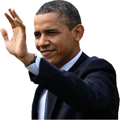 Obama Free Download Png - Obama Clear Background (400x400), Png Download