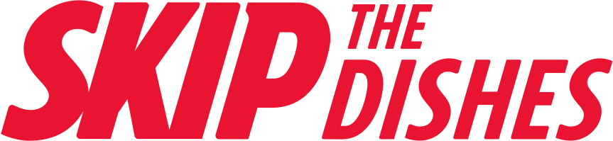 Primary Red Rgb - Skip The Dishes Logo Png (863x199), Png Download