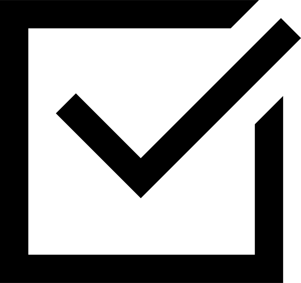 Checkbox Checked Comments - Checkbox Icon Png (980x922), Png Download
