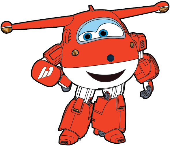 Orange Clipart Wings Jet Super Wings Cartoon Full Size Png Download Seekpng