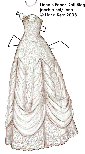 Click For Larger Version - Draw Lace (348x602), Png Download