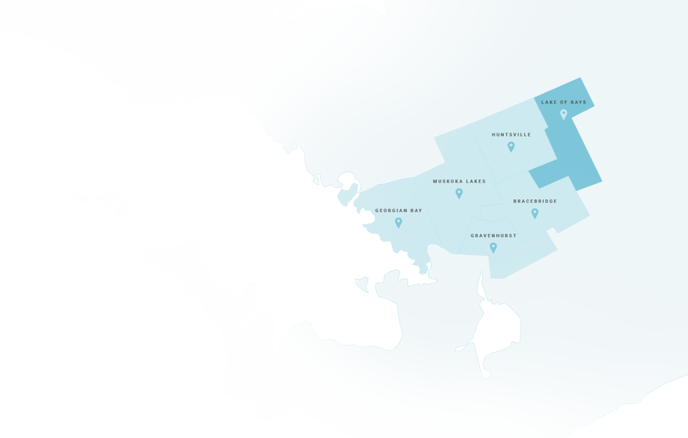 Lake Of Bays (1000x637), Png Download
