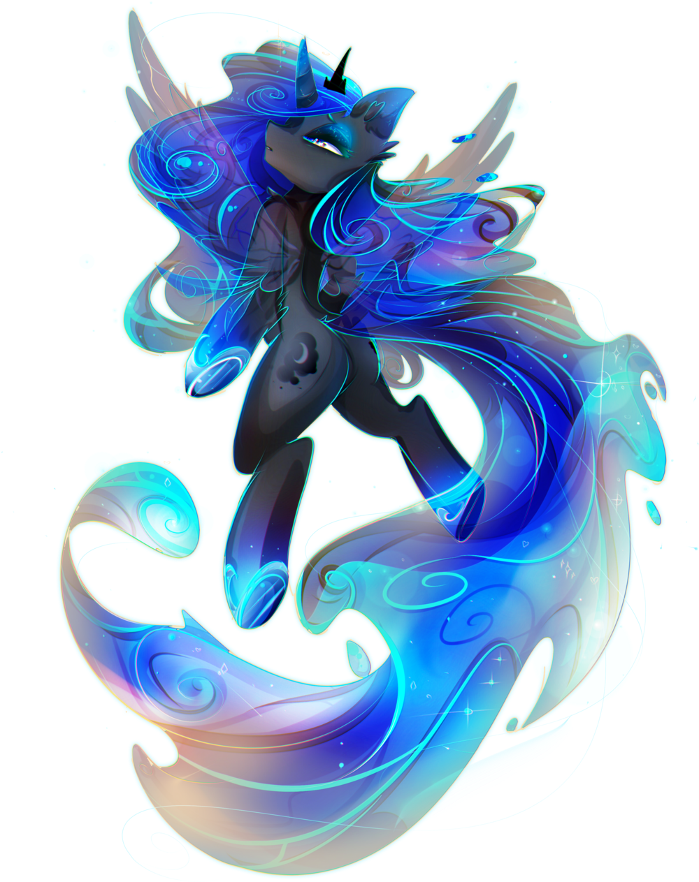 Doodle By Koveliana - My Little Pony: Friendship Is Magic (1024x1532), Png Download