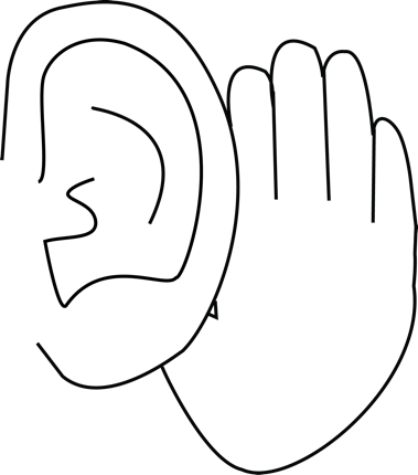Listening - Blog (379x430), Png Download