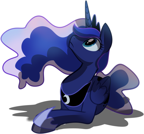 Princess Luna By Artist-wicklesmack - Princess Luna (531x479), Png Download