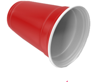Red Cup - Pipe (600x600), Png Download