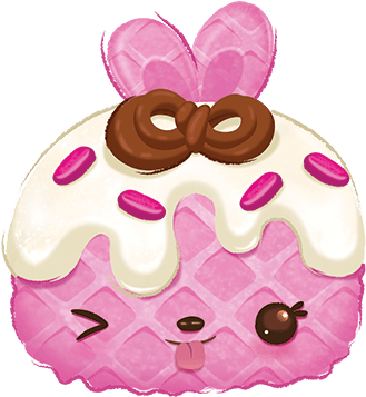 Cookie Num Sprinkle Berry - Numnoms Series 4 Cookies (445x430), Png Download