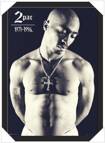 #399 - 2pac The Best Of 2pac Part 2 Life Back Cover (500x500), Png Download