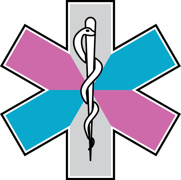 Trans Star Of Life Aug 2017 Aa - Orange Star Of Life (610x608), Png Download