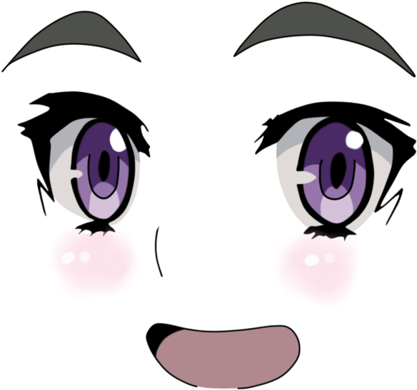 Chaika Face - Chaika Face Transparent (600x566), Png Download