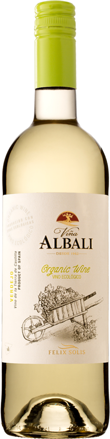 Viña Albali White Organic Wine - Vina Albali Reserva 75cl (640x892), Png Download
