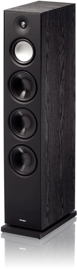 Paradigm Mon 11 Series V7 Image - Paradigm Monitor 11 V.7 Tower Speaker - Black (400x895), Png Download