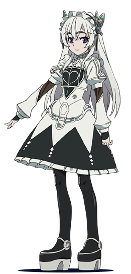 Chaika Trabant - Chaika The Coffin Princess (261x543), Png Download