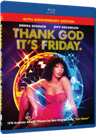 Donna Summer, Jeff Goldblum, Debra Winger, Teri Nunn - Thank God Its Friday Blu Ray (309x443), Png Download
