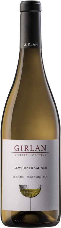 Gewurztraminer Copia - Girlan Alto Adige Pinot Bianco Doc 2016 (270x1000), Png Download