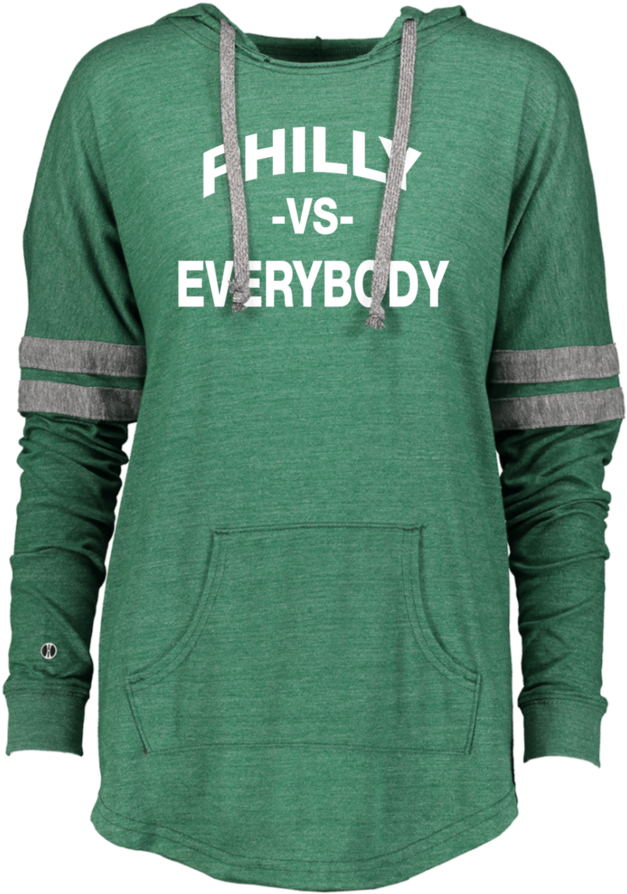Everybody Ladies Hooded Low Key Pullover - Hoodie (900x900), Png Download