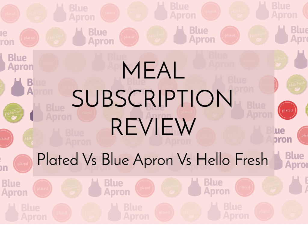 Blue Apron, Hello Fresh, Plated Meal Subscription Review - Blue Apron (1024x750), Png Download