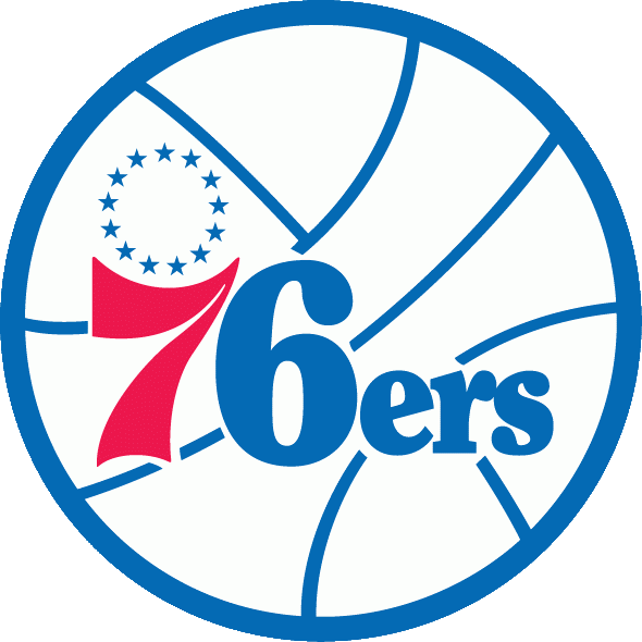 Philadelphia 76 Ers Logo (590x590), Png Download