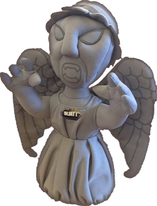 Travel Through Time And Space With The Doctor From - Stuffed Toy (307x402), Png Download