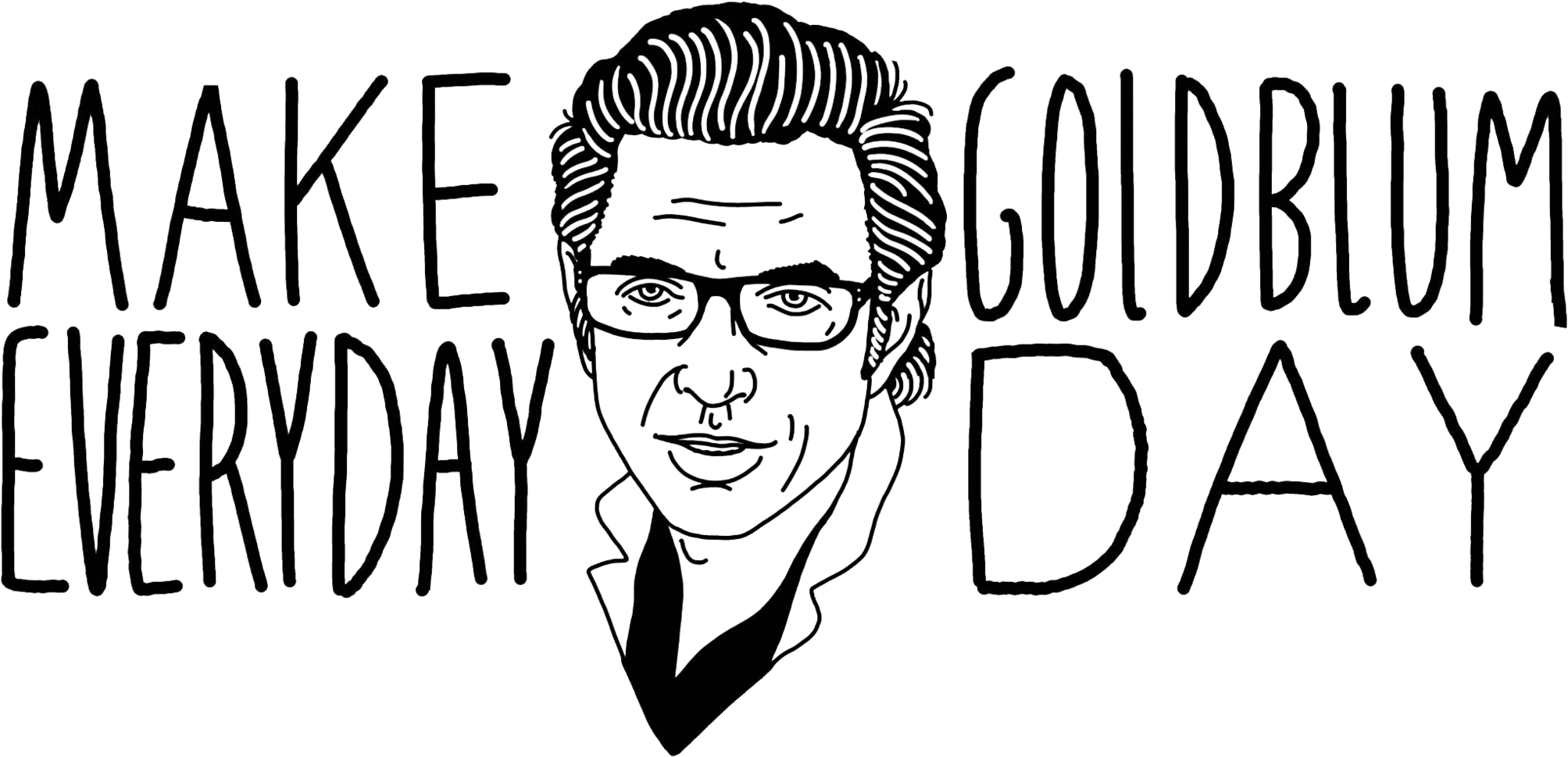 Goldblum Mug - Jiggle Apparel - Mug (2048x1004), Png Download