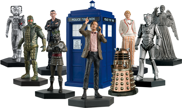 Doctor Who Figurine Collection - Eaglemoss / Doctor Who Doctor Who Figurine Collection (784x503), Png Download