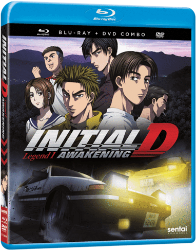 Initiald 127 Kb - Initial D Legend 1 Awakening Blu-ray/dvd (562x600), Png Download