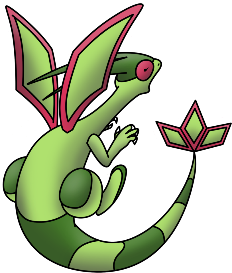367kib, 900x1019, Flygon Transparent By Pseudinymous-d30shw2 - Flygon No Background (900x1019), Png Download