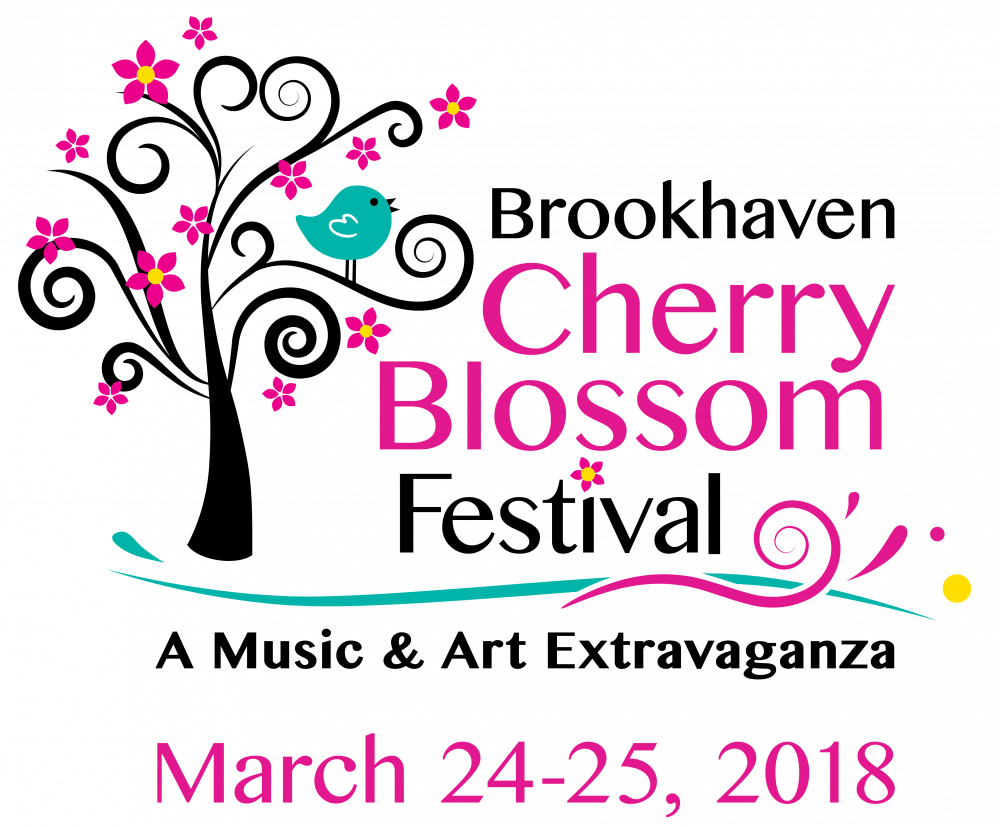 Brookhaven Cherry Blossom Festival - Brookhaven Cherry Blossom Festival 2018 (1000x826), Png Download