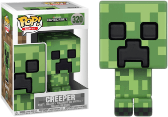 Creeper Pop Vinyl - Funko Pop Minecraft Creeper (350x350), Png Download