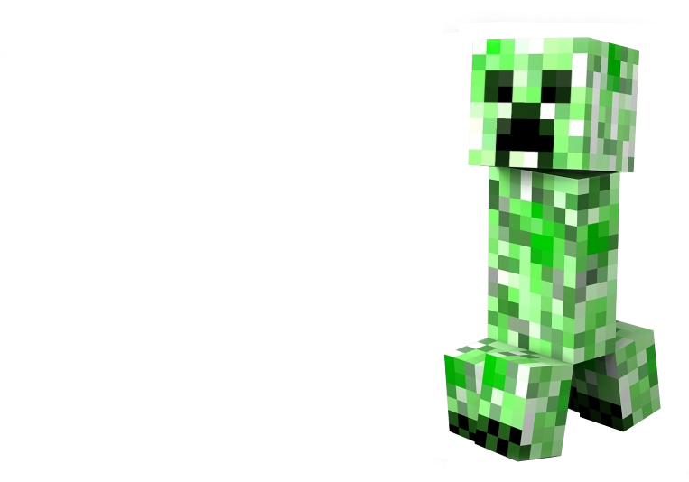 Minecraft Transparent Creeper Download Minecraft Transparent - Sketchbook : Minecraft 02: 120 Pages Of 8. 5 X 11 Blank (960x544), Png Download