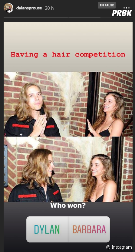 Dylan Sprouse Et Barbara Palvin, Les Inséparables - Barbara Palvin Dylan Sprouse (624x829), Png Download