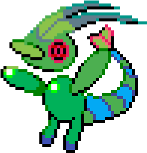 Flygon-z - Porygon Z Sprite (1200x1200), Png Download