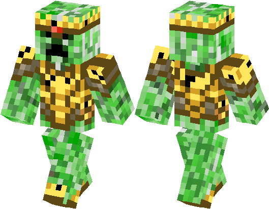 Minecraft The King Skin (528x418), Png Download