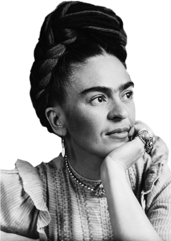 Celebrities - Frida Kahlo (574x860), Png Download