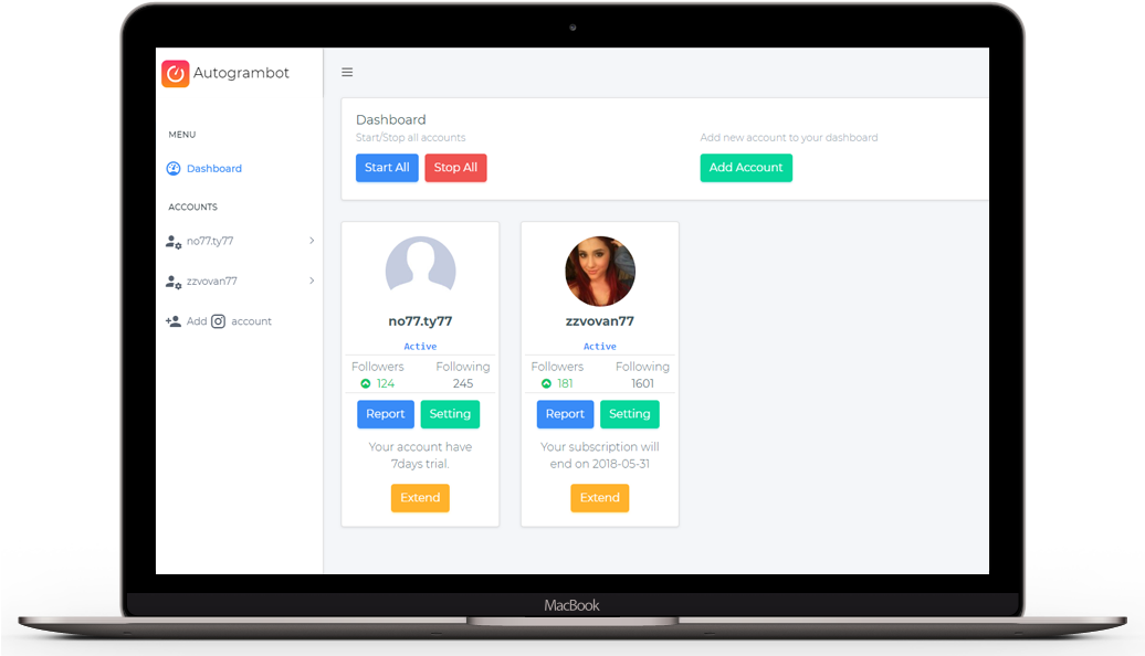 Automate Likes, Follows, And Comments In An Instant - Smart Ad Server Dashboard (1035x613), Png Download