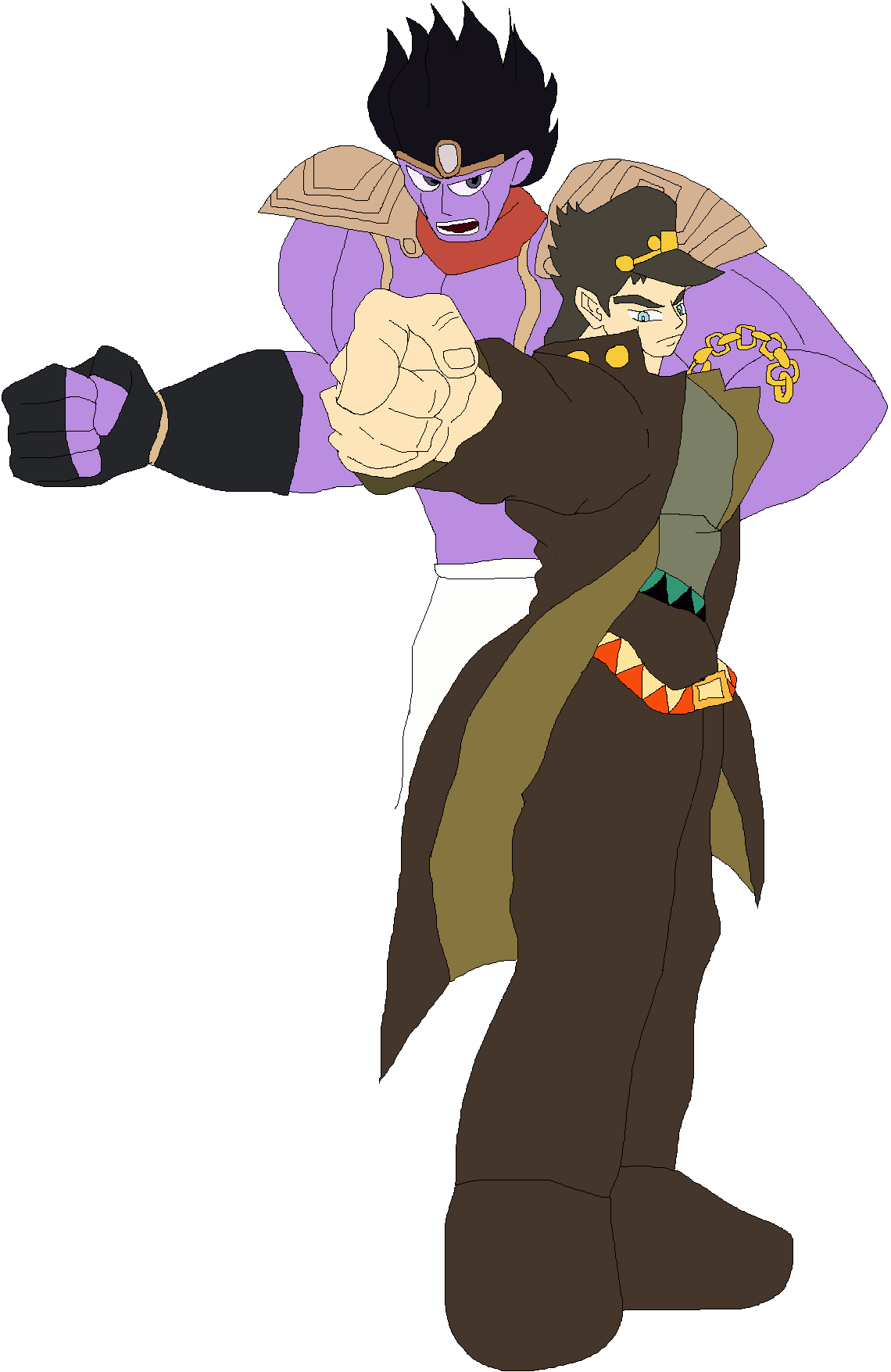 Jotaro Kujo Ssb18 - Wiki (1140x1755), Png Download