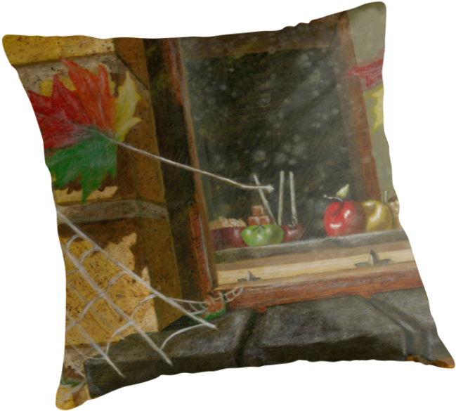 Blowing Leaves Png For Kids - Cushion (875x875), Png Download