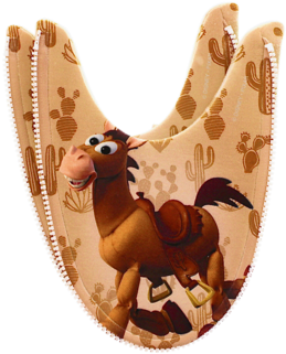 Bullseye Mix N Match Zlipperz Set - Toy Story Bullseye Woody Best In The West Happy Birthday (400x400), Png Download