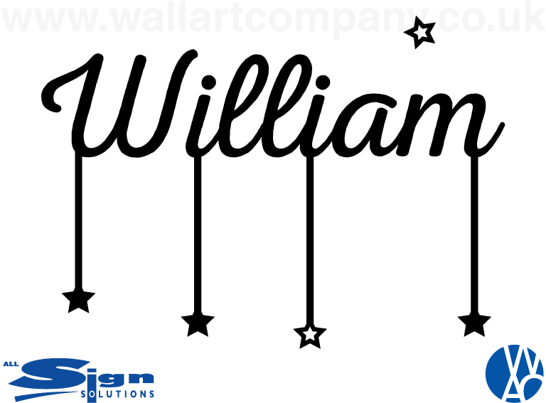 Personalised Hanging Star Name - Sticker Save Water Drink Wine (812x609), Png Download