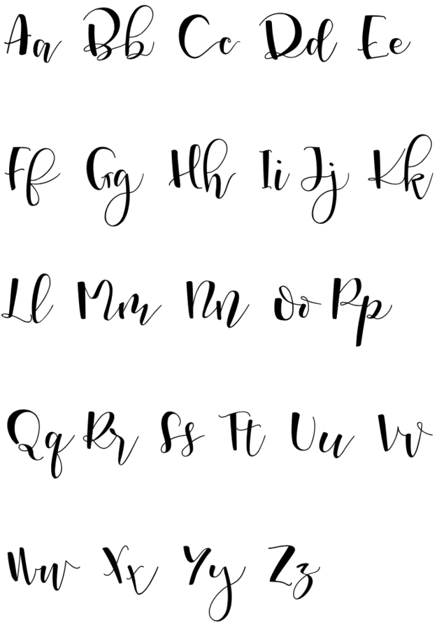 Calligraphy Png Free Download - 5 Simple Tips To Start Hand Lettering (750x985), Png Download