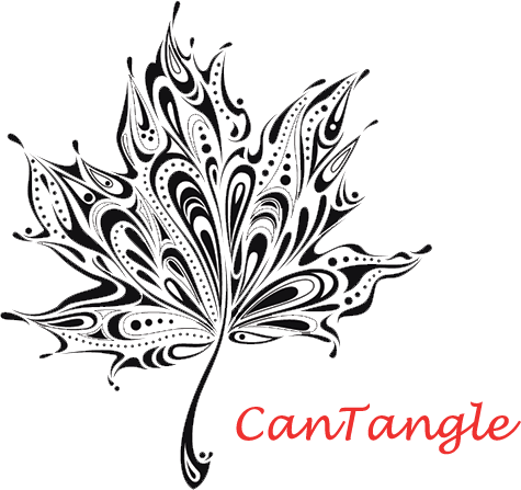 Cantangle Doodlepip Pinterest Tangled And Doodles See - Maple Leafs Black Tattoo (475x447), Png Download