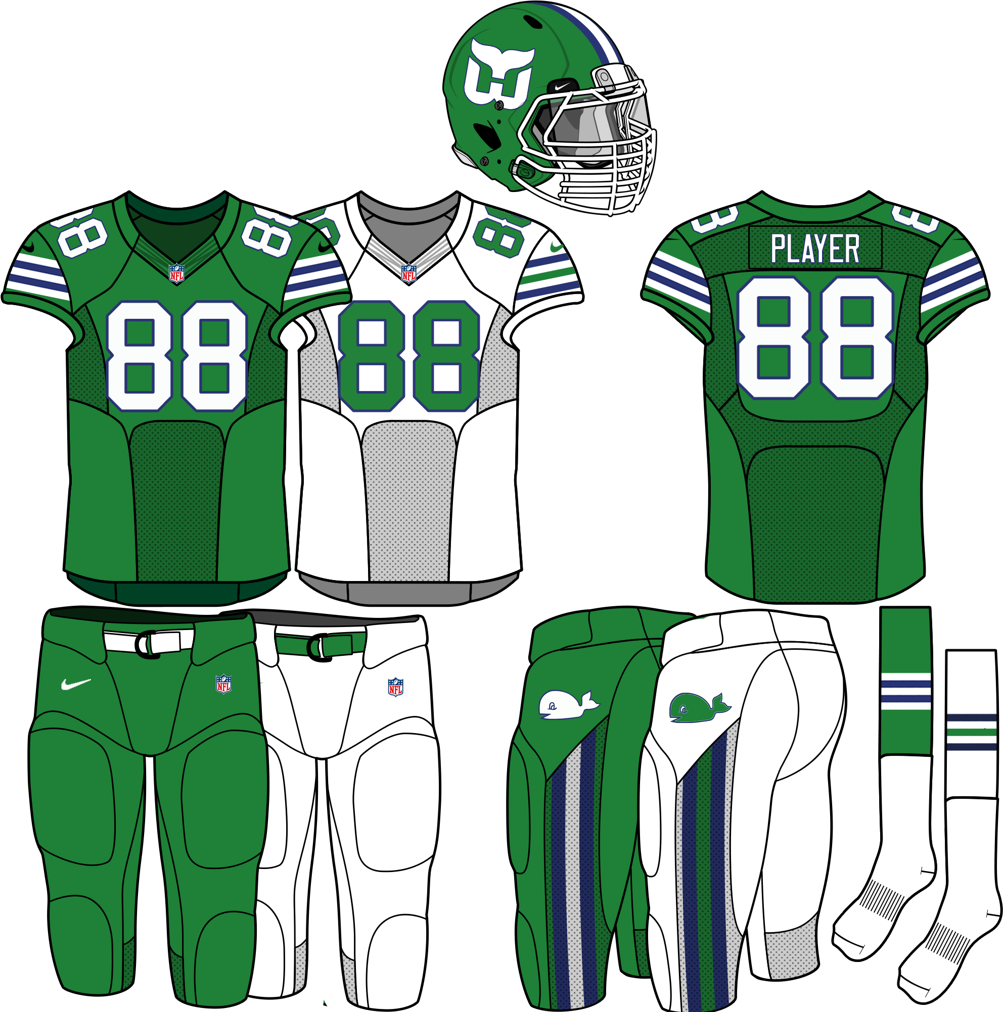 J1ch3nn - Portland Nhl Team Concept (2002x2002), Png Download