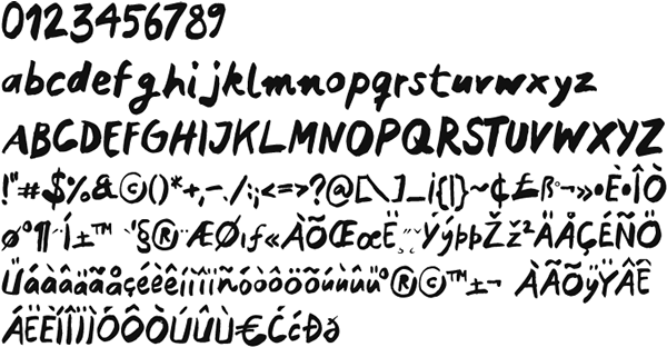 Mink Type - Mink Type Font Free Download (600x319), Png Download