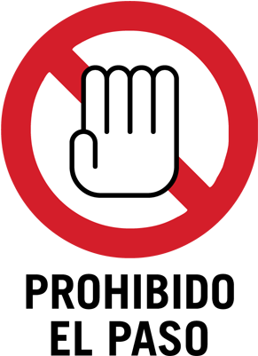 Resultado De Imagen De Carteles Y Pegatinas De Prohibido - Corruption Free Vectors (400x400), Png Download