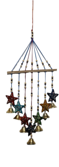 Star Bamboo Hanging - Bamboo (600x600), Png Download